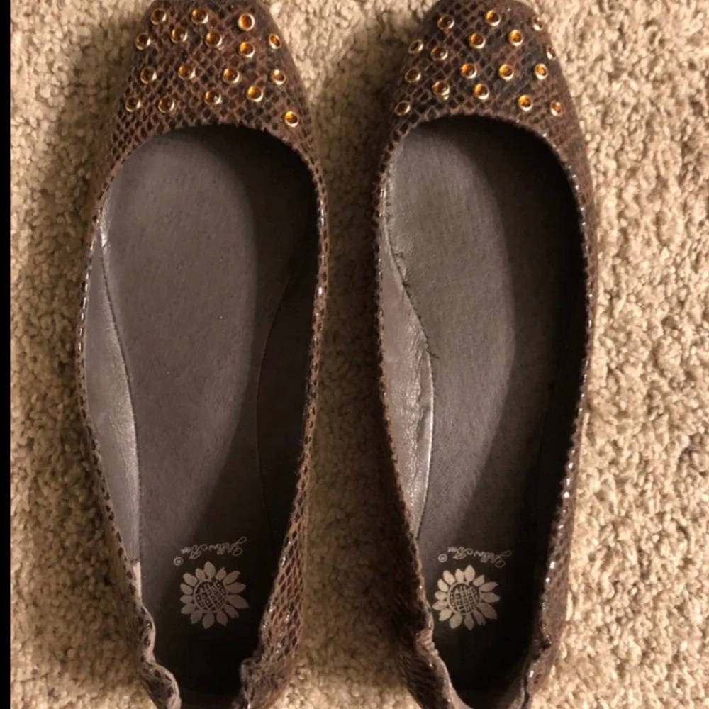 Yellow Box shoes